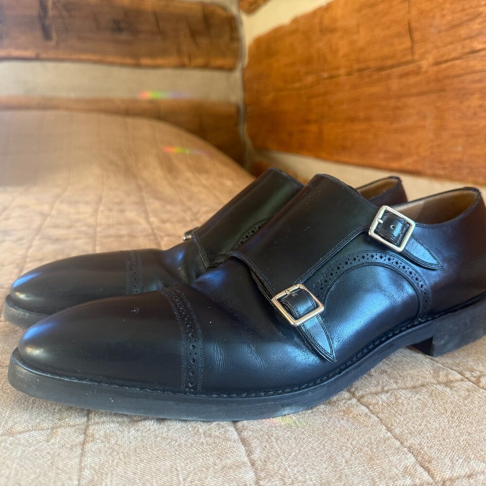 Bally Scribe Double Monk Strap Shoes